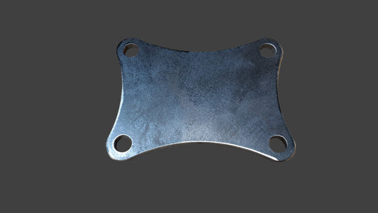LS Motor Mounting Plates Rounded Design